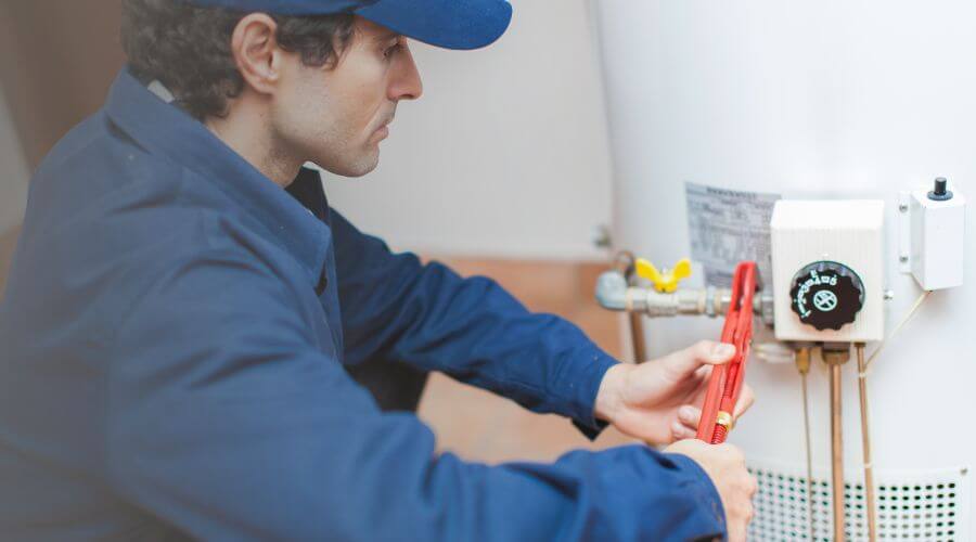 Professional water heater repair in Roby, MO